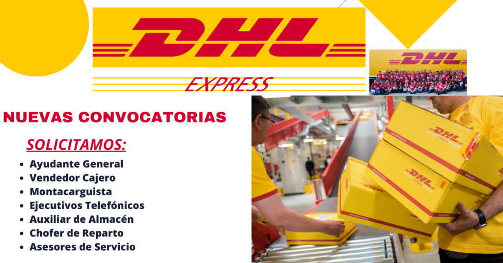 DHL - VACANTES 2023